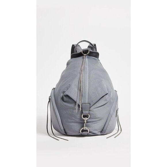 REBECCA MINKOFF Julian Nylon Backpack – Grey – One Size - Picture 1 of 9